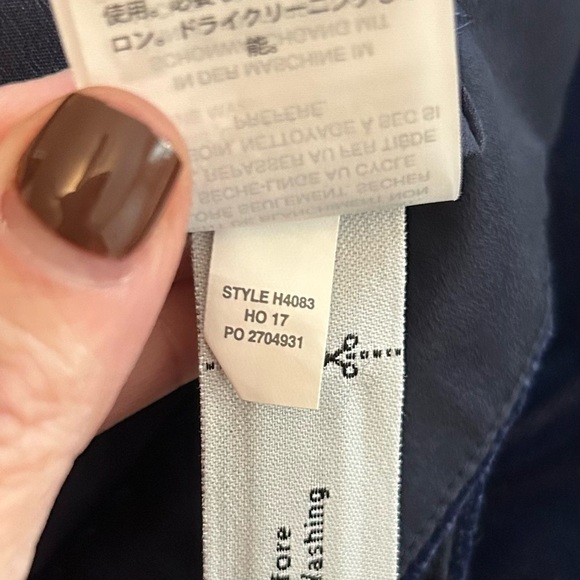 J. CREW Blue Ruffle Hem Velvet Sleeveless Cocktail Dress Women’s SZ 0 Blue NEW - Picture 10 of 10